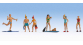 Noch 15854 figurines Miniatures Noch Sportifs aquatiques