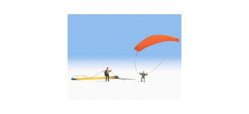 Modélisme ferroviaire : NOCH NO 15886 - Parapentistes