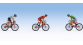 NOCH 15897 figurines Miniatures Noch Coureurs Cyclistes