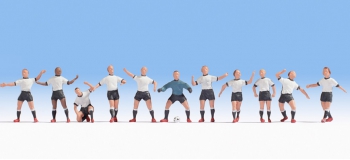 Modélisme ferroviaire : NOCH NO 15964 - Figurines Equipe de football Allemagne