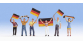 Modélisme ferroviaire : NOCH NO 15966 - Supporters allemands