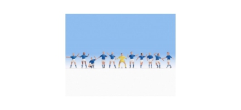 Modélisme ferroviaire : NOCH NO 15975 - Equipe de football Italie