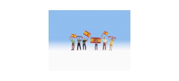 Modélisme ferroviaire : NOCH NO 15984 - Supporters espagnols