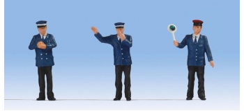 Modélisme ferroviaire : NOCH NO 17800 - Figurines Agents des chemins de fer