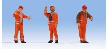 Modélisme ferroviaire : NOCH NO 17820 - Figurines Equipe de manoeuvre