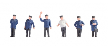 Modélisme ferroviaire : NOCH NO 18010 - Figurines Agents des chemins de fer