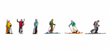 NO 15823 - Skieurs de randonnée - Noch