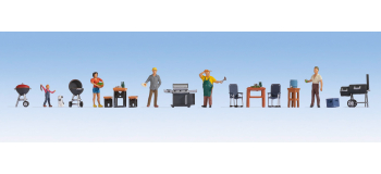 NO 16200 - Figurines thématiques « Le barbecue » - Noch