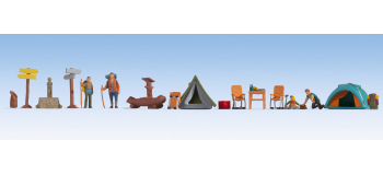 NO 16201 - Figurines thématiques « Le camping » - Noch