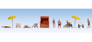 NO 16205 - Figurines thématiques « A la baignade » - Noch