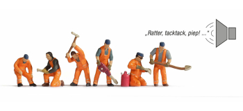 NO 12951 - Chantier sur la voie - Noch