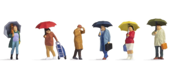 NO 15523 - Personnes sous la pluie - Noch
