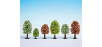 Modélisme ferroviaire : NOCH NO 26906 -10 arbres printaniers