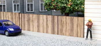 NO 14213 - Mur en planches - Noch