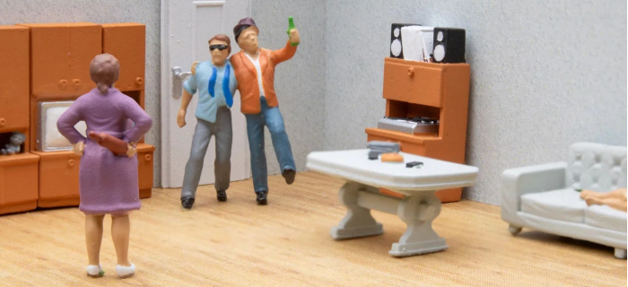 NO 16606 - Funny-Scenes, Soiffards - Noch