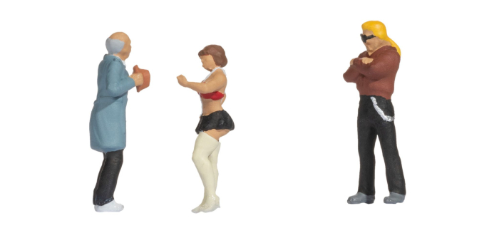 NO 16608 - Funny-Scenes, Faire le trottoir - Noch