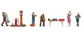 NO 16280 - Figurines thématiques « Marché aux puces » - Noch