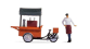 NO 16506 - Tiny-Scenes « Stand de café » : Barista et son coffee-bike - Noch