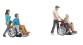 NO 15552 - Personnes en fauteuil roulant - Noch
