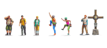 NO 35820 - Randonneurs avec croix, 3D-Master - Noch