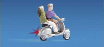 NO 17512 - Conducteur avec scooter éclairé - Noch