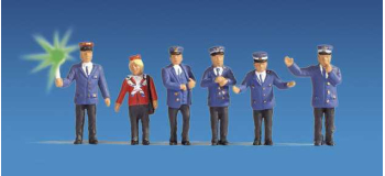 NO 17540 - Personnel ferroviaire éclairé - Noch