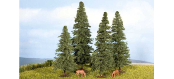 NO 25232 - Sapins 8 à 12 cm (4 pièces) - Noch