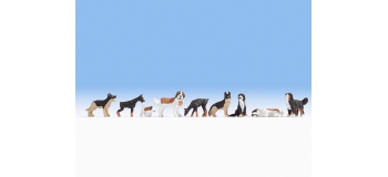 Modélisme ferroviaire : NOCH NO36717 - Chiens