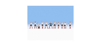 Modélisme ferroviaire : NOCH NO 36965 - Equipe de football