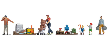 NO 16282 - Figurines thématiques « Marché aux puces » - Noch