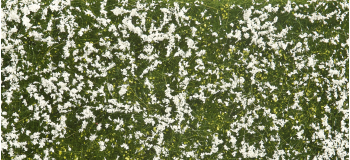 NO 07256 - Toison couverture végétale, Pré blanc, 12 x 18 cm - Noch