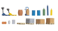NO 14823 - Accessoires pour gares de marchandises - Noch