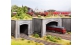 train électrique : NOCH NO 58082 - Entrée de tunnel, 2 voix, 23,7 x 12,5 cm