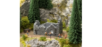 Modélisme ferroviaire :  NOCH NO 58611 - Chapelle en ruine