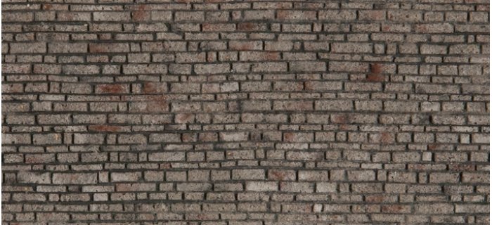 Noch Feuille de Carton 3D Mur de Moellon, Multicolore