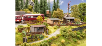 Modélisme ferroviaire : NOCH NO 66803 - Chalets pour jardin d'ouvriers