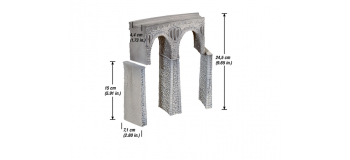 Viaduc noch pour modelisme ferroviaire