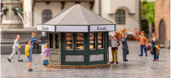 Kiosque - NO 14320 - Noch - Maquettes de batiments - Easy Miniatures