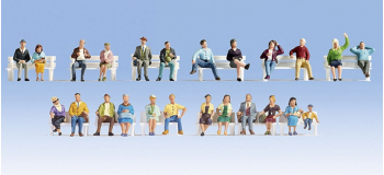 Modélisme ferroviaire :  NOCH NO 16130 - Set de figurines 