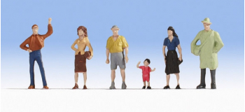 Modélisme ferroviaire : NOCH NO 18100 - Piétons