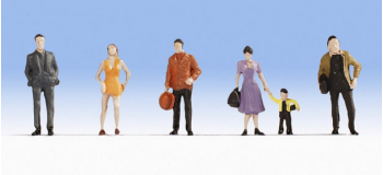 Modélisme ferroviaire : NOCH NO 18101 - Piétons