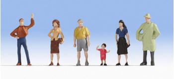 Modélisme ferroviaire : NOCH NO 38100 - Piétons