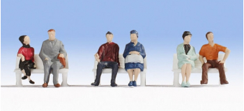 Modélisme ferroviaire : NOCH NO 38130 - Gens assis