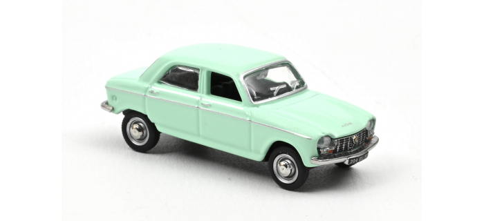 NORE472416 - Peugeot 204 1966, vert clair - Norev