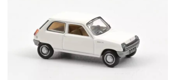 NORE510527 - Renault 5 TL 1972, blanche - Norev