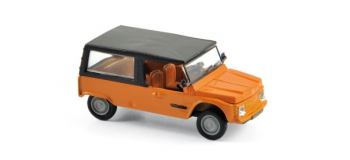 Modélisme ferroviaire : NOREV NORE150950 -  Citroën Méhari 1983 (x4) - Kirghiz Orange