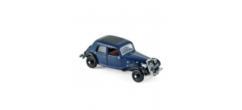 Modélisme ferroviaire :  NOREV NORE153028 - Citroën Traction 7A 1934 - Blue & Black