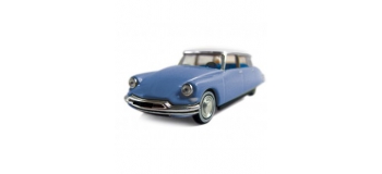 Modélisme ferroviaire : NOREV - NORE157076 - Citroën DS 19 1959) - Delphinium Blue with white roof