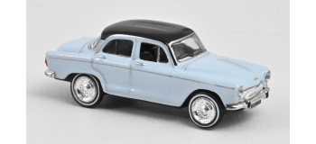 NORE576089 - Simca Aronde 1962 grise avec toit noir - Norev