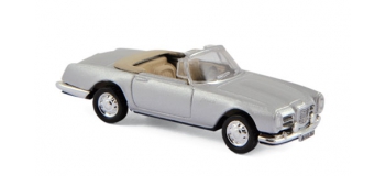 Modélisme ferroviaire :  NOREV NORE453003 - Facel Vega III Cabriolet 1963 - Silver 